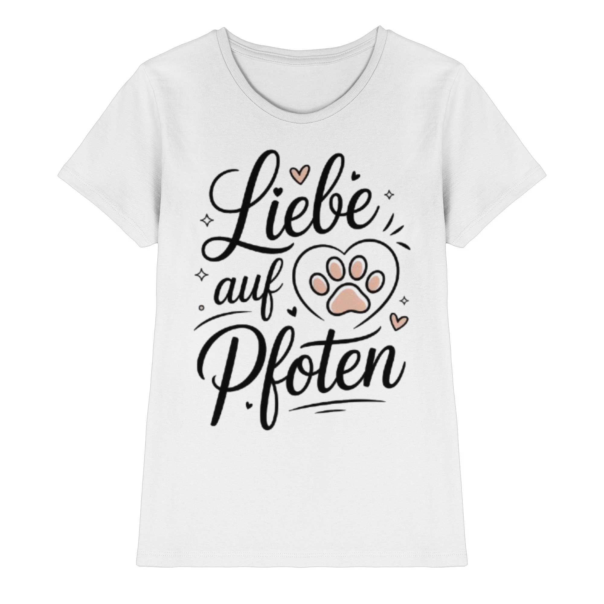 Liebe auf Pfoten - Premium Shirt