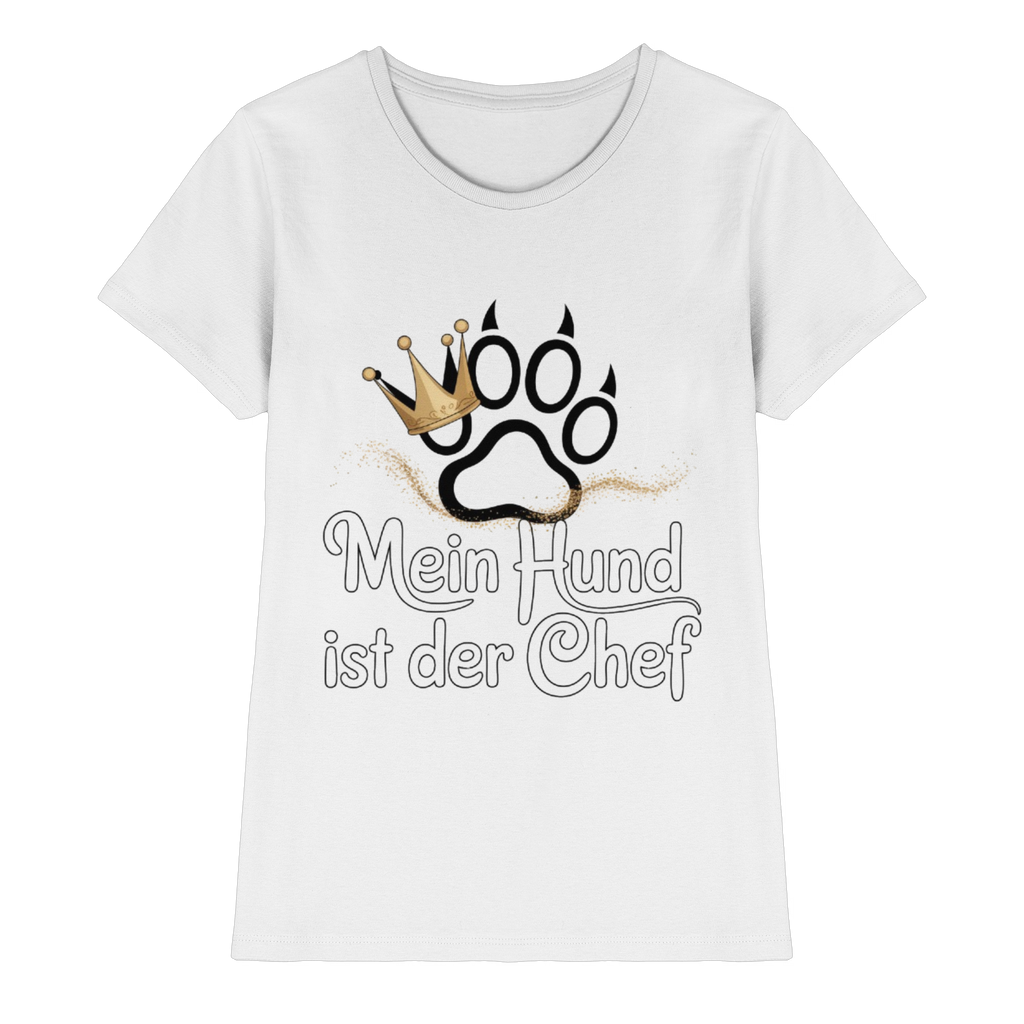 Mein Hund ist der Chef - Premium Shirt