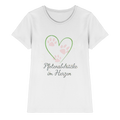 Pfotenabdrücke im Herzen - Premium Shirt