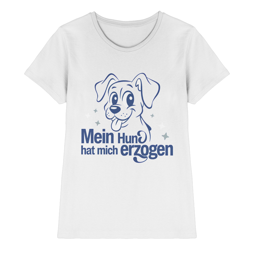 Mein Hund hat mich erzogen - Premium Shirt