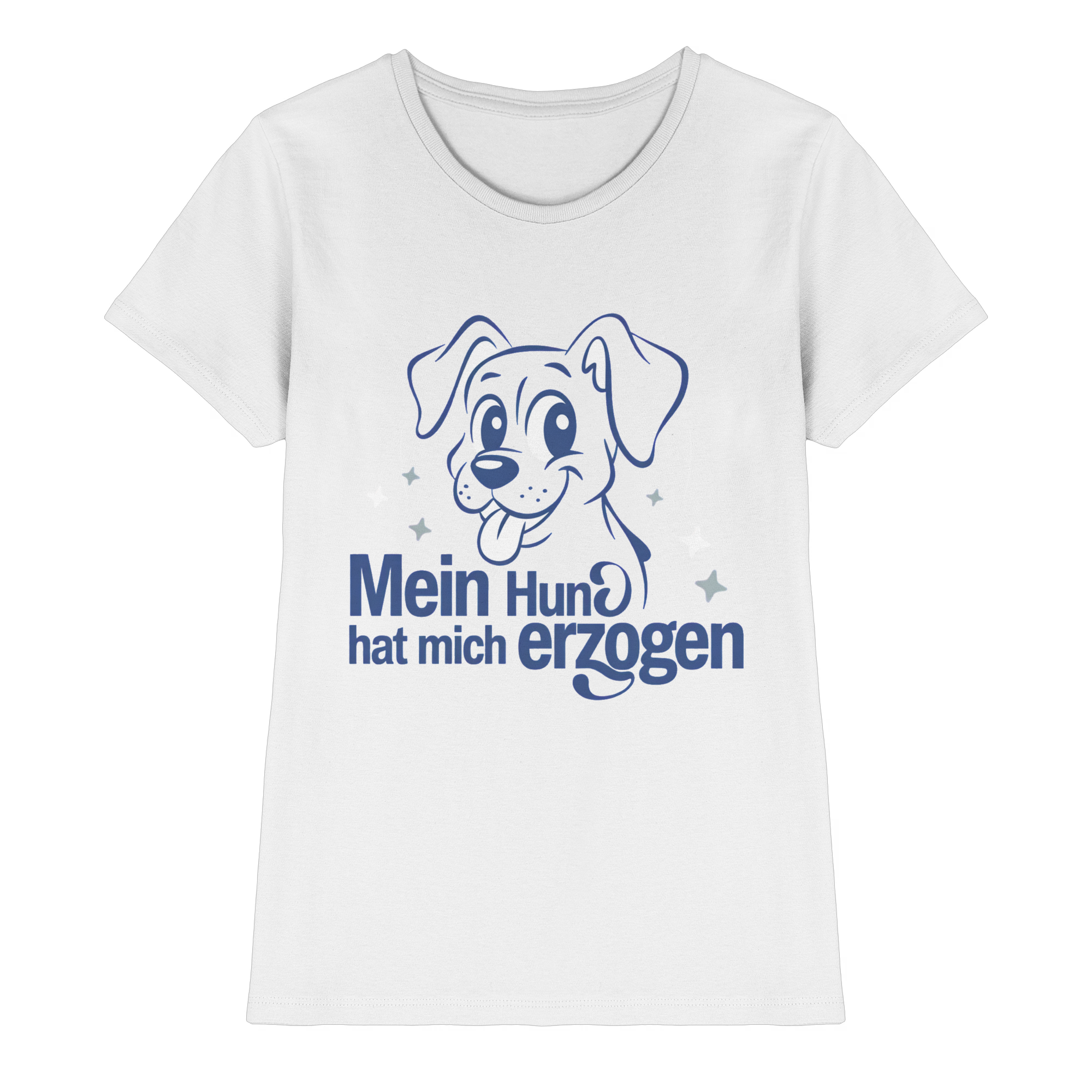 Mein Hund hat mich erzogen - Premium Shirt