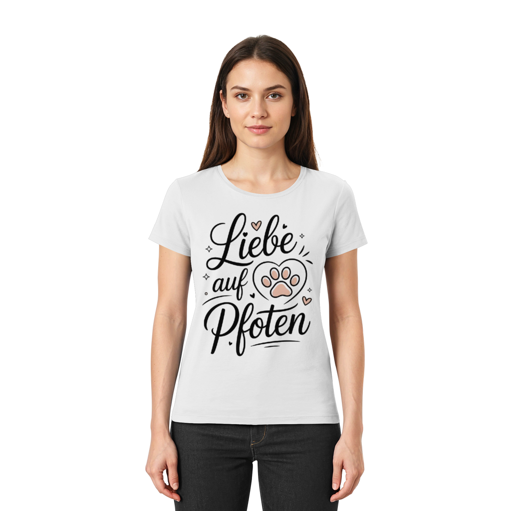 Liebe auf Pfoten - Premium Shirt