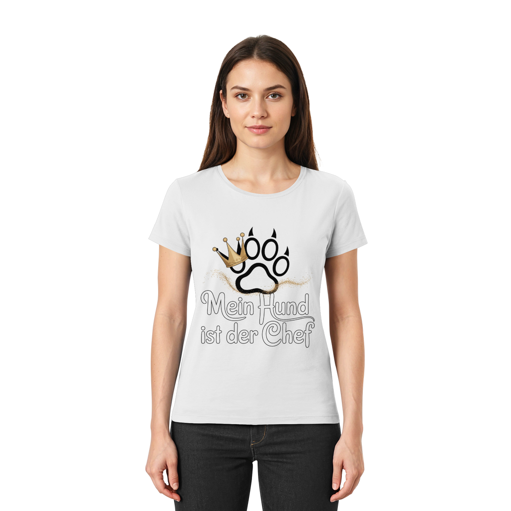 Mein Hund ist der Chef - Premium Shirt