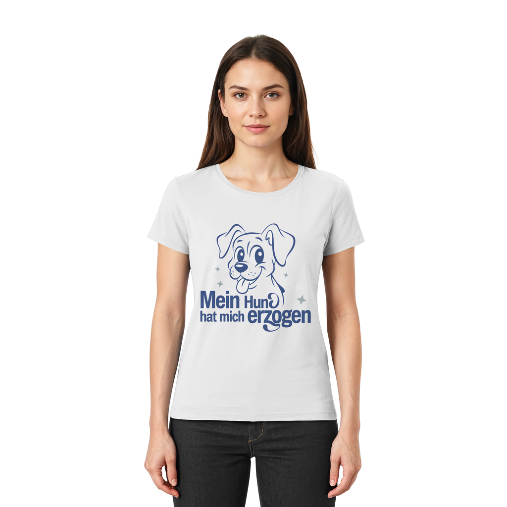 Mein Hund hat mich erzogen - Premium Shirt